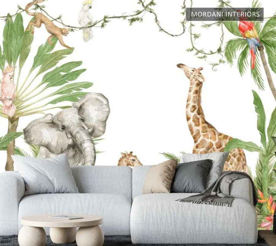 ANIMALS FOREST NATURE TROPICAL WALL MURALS _ I